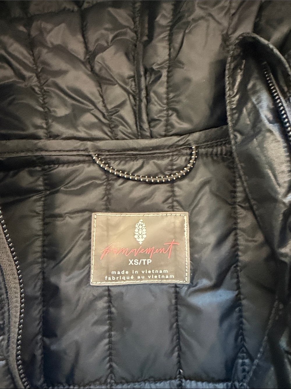 FP Movement Light as a feather packable puffer size XS black - Picture 5 of 10